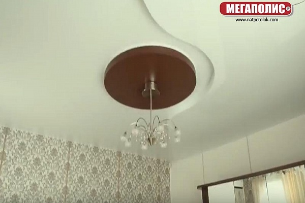 заказать Двухуровневые натяжные потолки