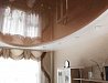 Двухуровневые натяжные потолки фото