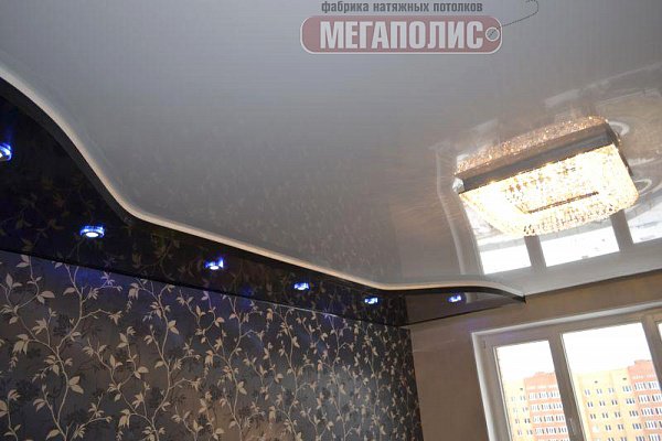 натяжные потолки в зал