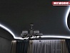 Двухуровневые натяжные потолки в гостиную
