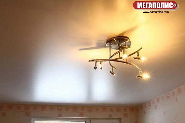 заказать Сатиновые натяжные потолки 